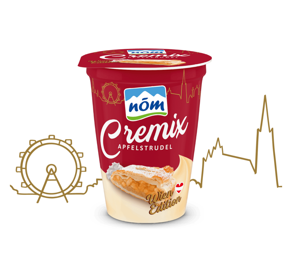 NÖM Cremix Apfelstrudel